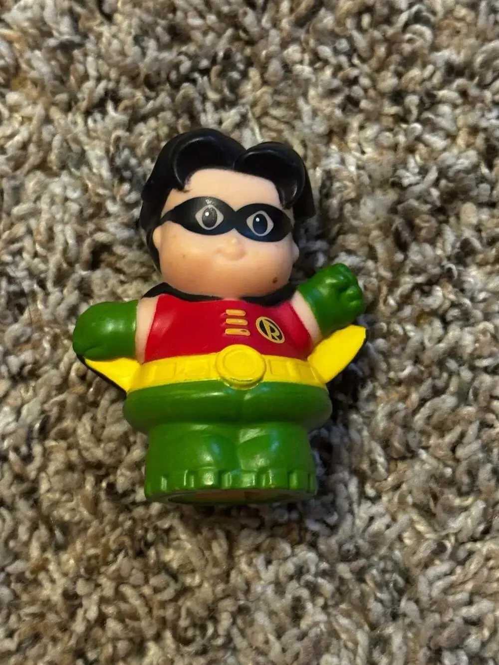 Fisher-Price Little People DC Super Friends Batman, Robin, and The Joker Figures